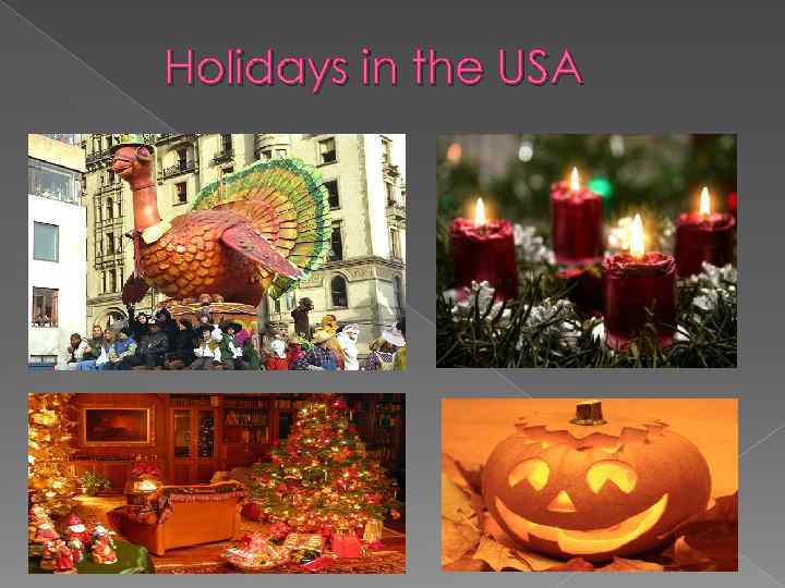 Holidays in the USA 
