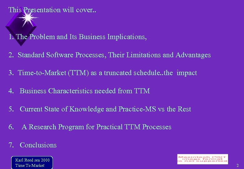 This Presentation will cover. . 1. The Problem and Its Business Implications, 2. Standard