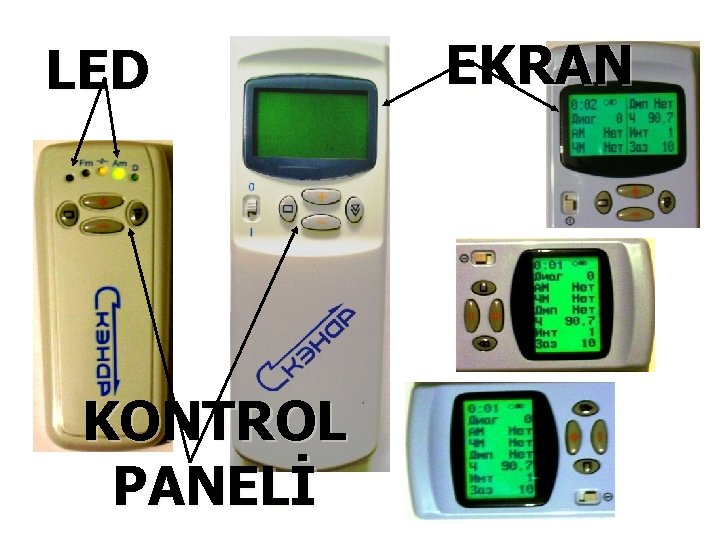 LED KONTROL PANELİ EKRAN 