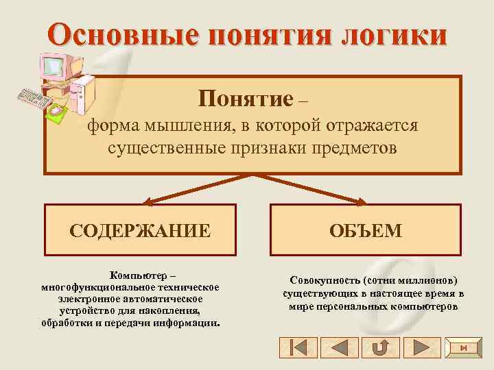 Существенные признаки предметов мысли. Примеры понятий в логике. Понятие в логике. Существенные признаки предмета в логике. Понятие логики.