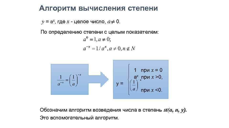 Расчет степени. Алгоритм вычисления степени. Алгоритм возведения в степень. Алгоритм возведения числа в степень. Алгоритм вычисления числа в степени.