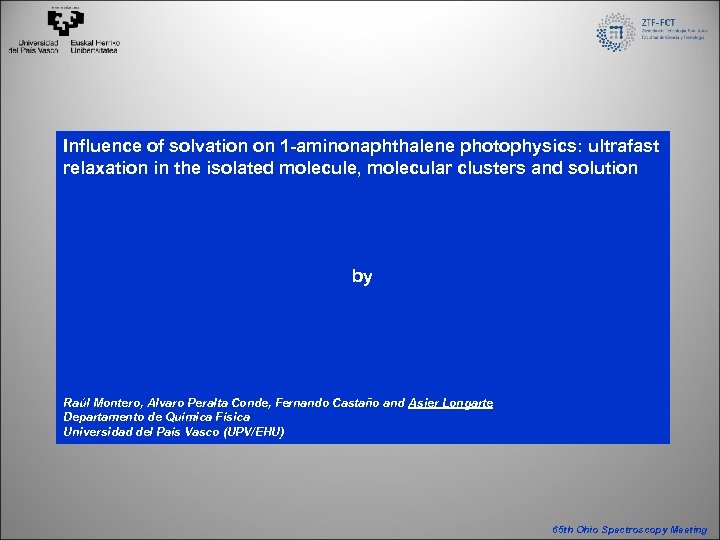 Influence of solvation on 1 -aminonaphthalene photophysics: ultrafast relaxation in the isolated molecule, molecular