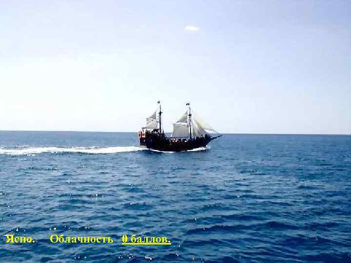 Ясно. Облачность 0 баллов. 