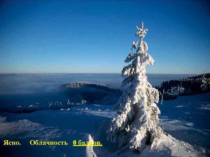 Ясно. Облачность 0 баллов. 