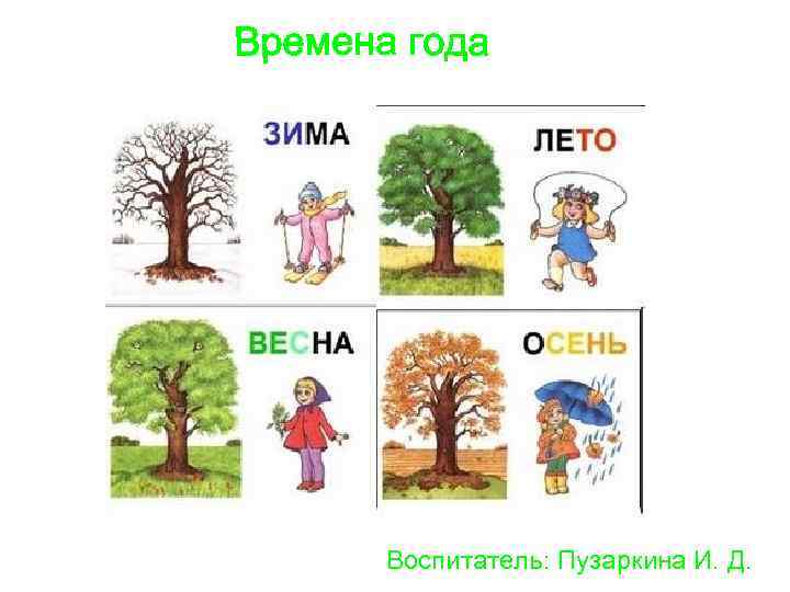 Воспитатель: Пузаркина И. Д. 