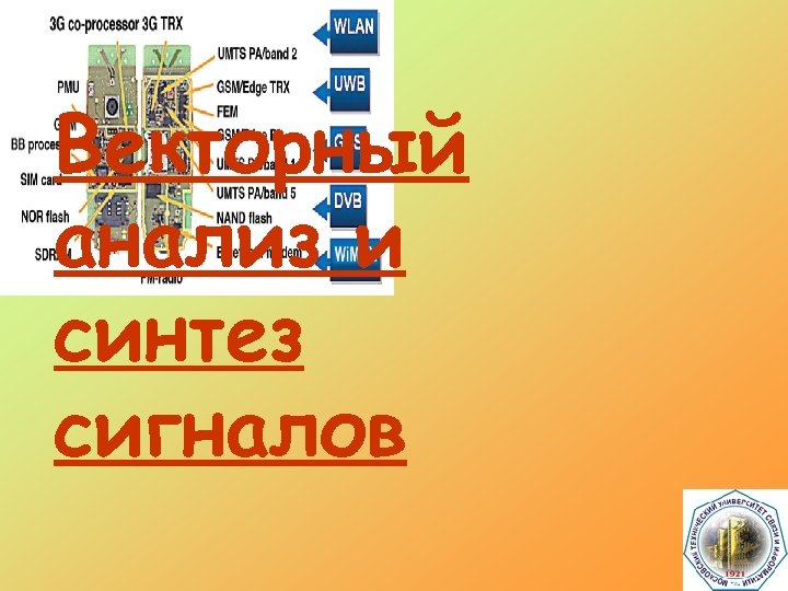 Векторный анализ и синтез сигналов 
