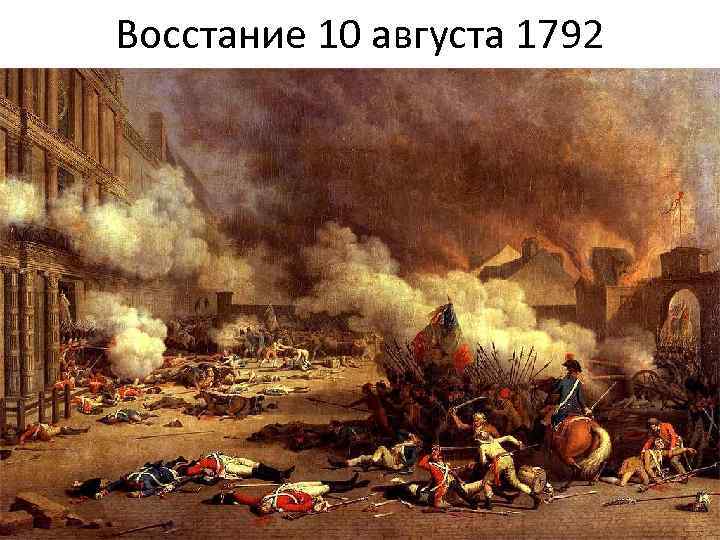 Восстание 10 августа 1792 