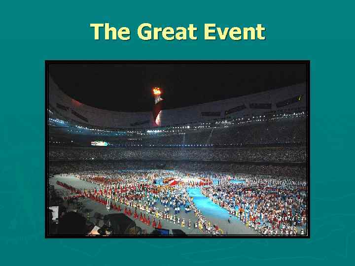 The Great Event 