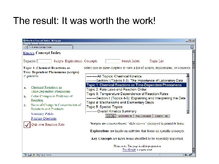 The result: It was worth the work! 