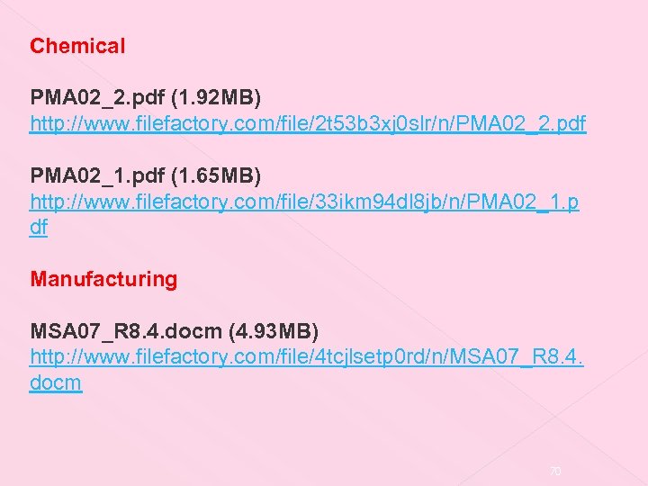 Chemical PMA 02_2. pdf (1. 92 MB) http: //www. filefactory. com/file/2 t 53 b