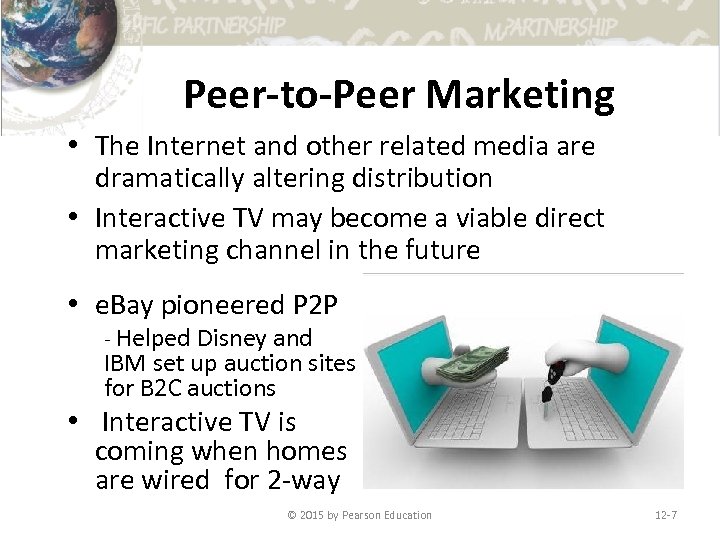 Peer-to-Peer Marketing • The Internet and other related media are dramatically altering distribution •
