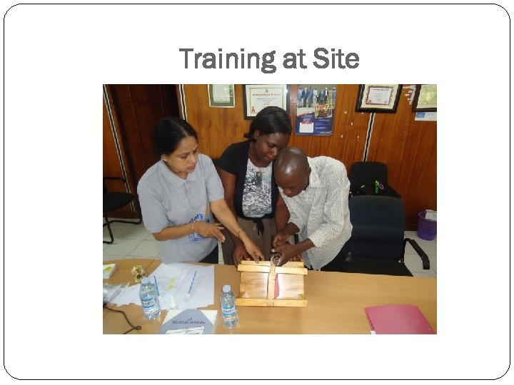 Training at Site 