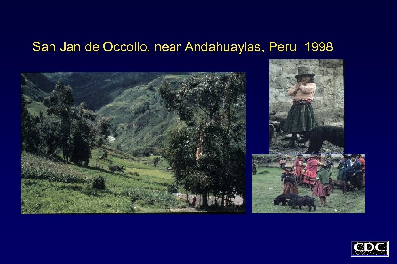 San Jan de Occollo, near Andahuaylas, Peru 1998 