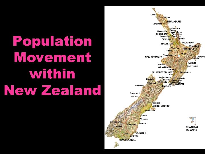 Population Movement within New Zealand 