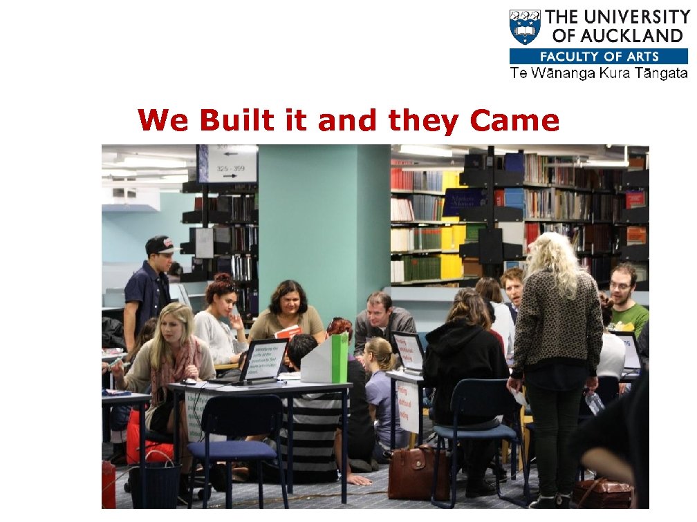 We Built it and they Came 