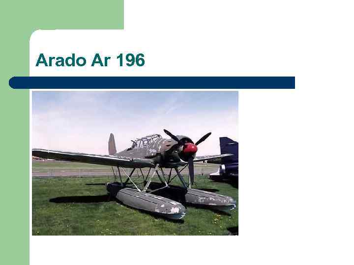 Arado Ar 196 