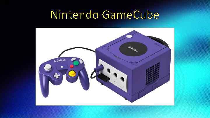 Nintendo Game. Cube 