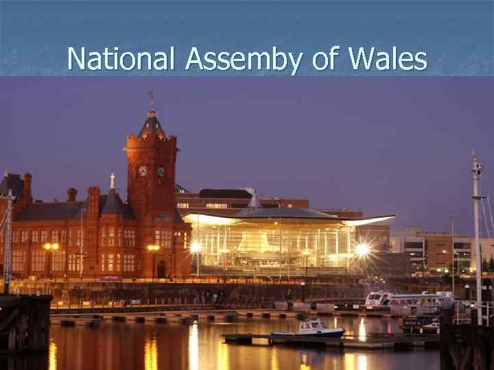 National Assemby of Wales 