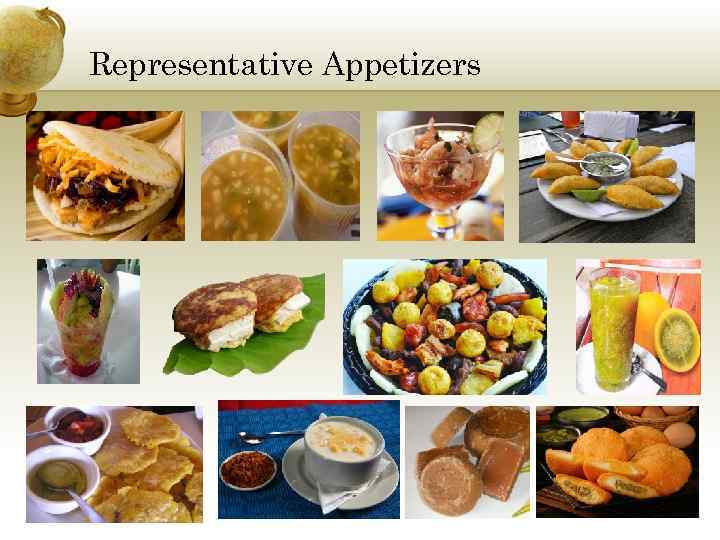 Representative Appetizers 