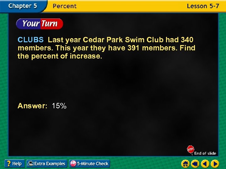 CLUBS Last year Cedar Park Swim Club had 340 members. This year they have