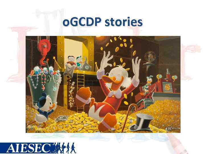 o. GCDP stories 