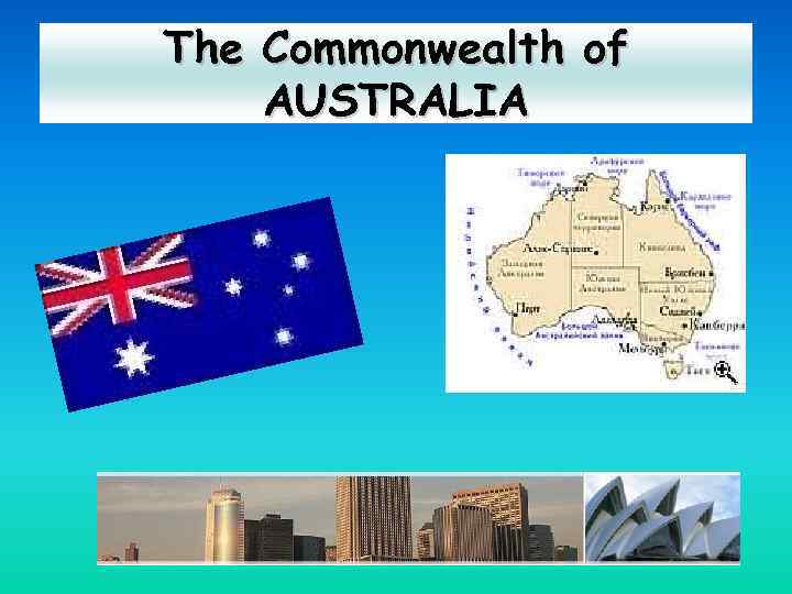 The Commonwealth of AUSTRALIA 