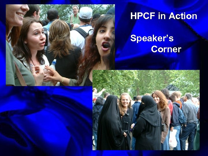 HPCF in Action Speaker’s Corner 