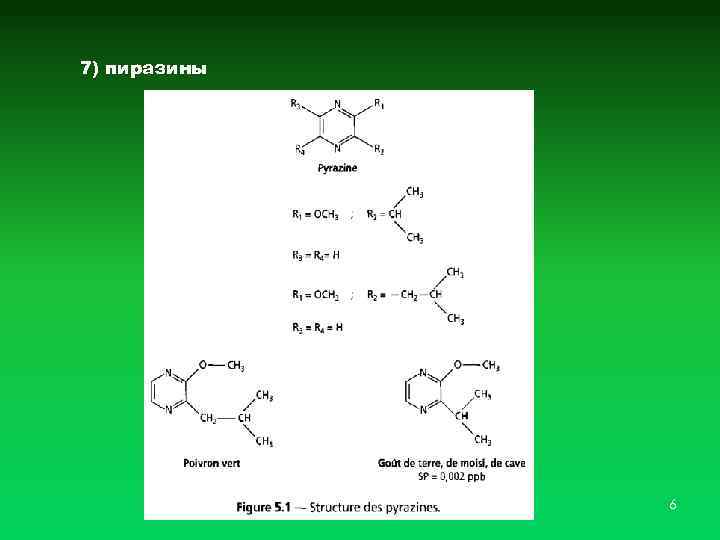 7) пиразины 6 