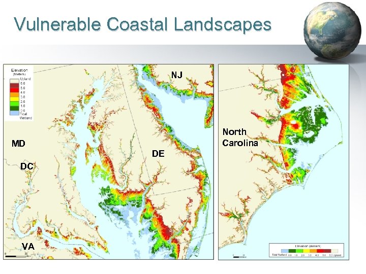 Vulnerable Coastal Landscapes NJ MD North Carolina DE DC VA MVN RSM Program 