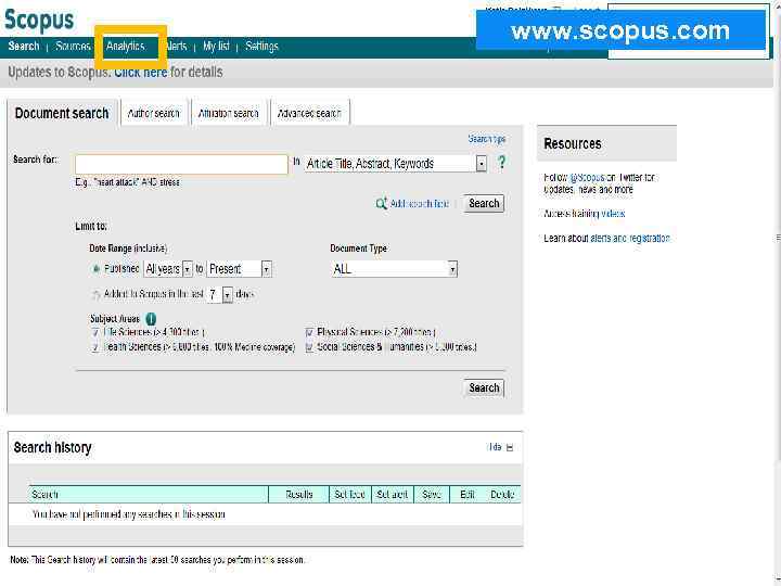 www. scopus. com 