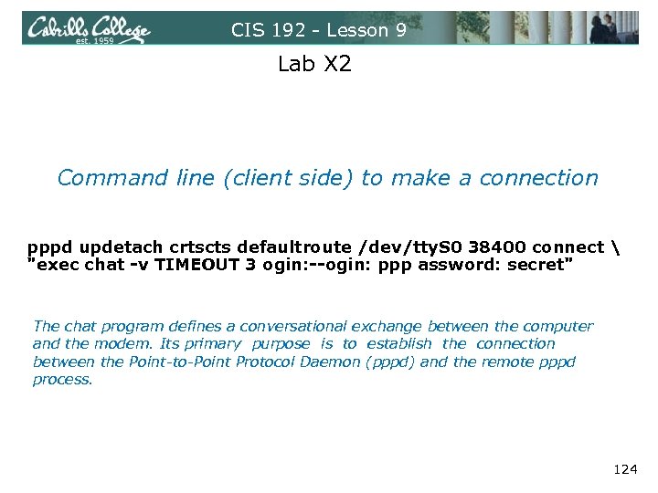CIS 192 - Lesson 9 Lab X 2 Command line (client side) to make
