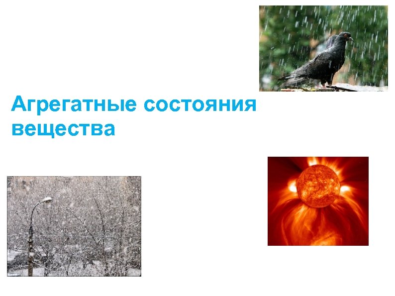 Агрегатные состояния вещества 