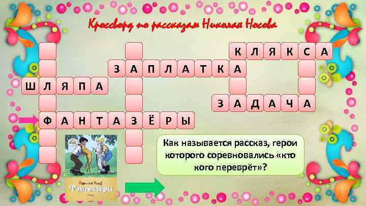 Кроссворд по рассказу. Кроссворд по произведениям Носова. Кроссворд по произведениям н Носова. Носов кроссворды по рассказам. Кроссворд по рассказам Носова.