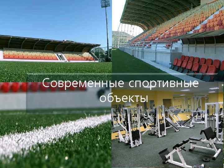 Современные спортивные объекты 