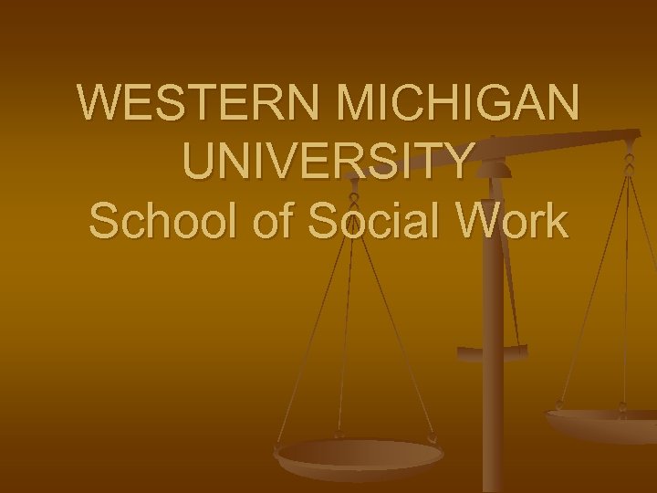 western michigan university school of social work continuing education