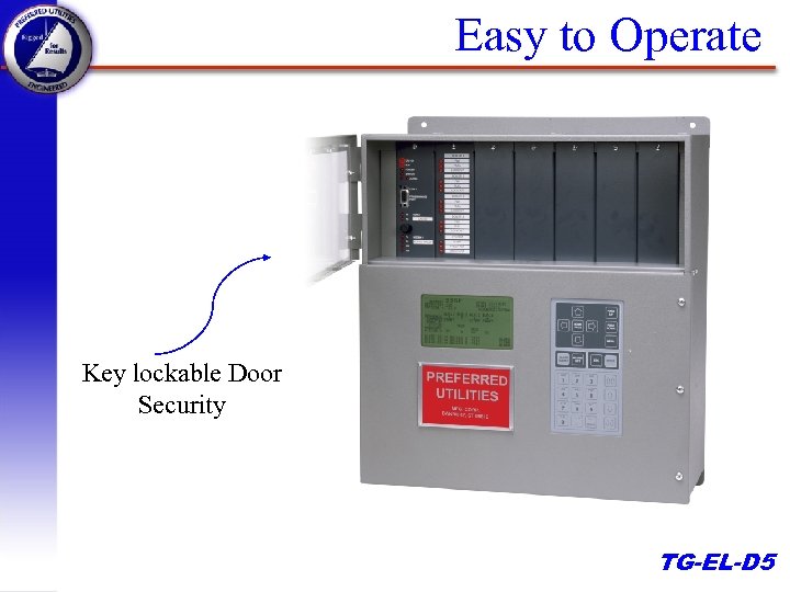 Easy to Operate Key lockable Door Security TG-EL-D 5 