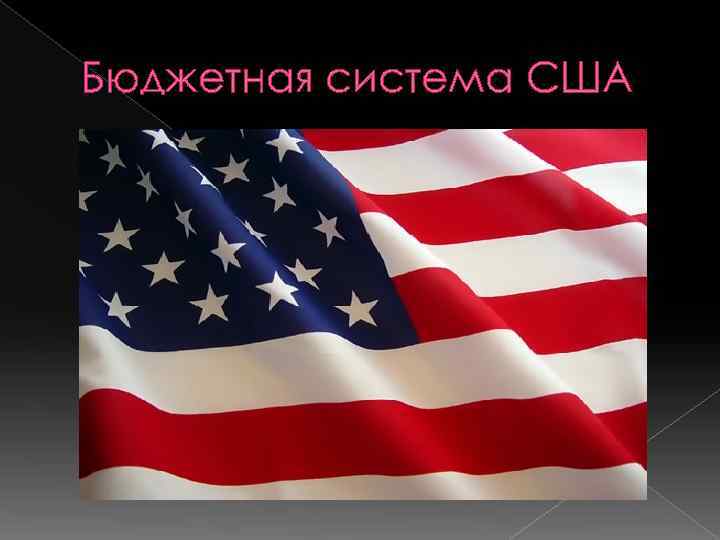 Бюджетная система США 