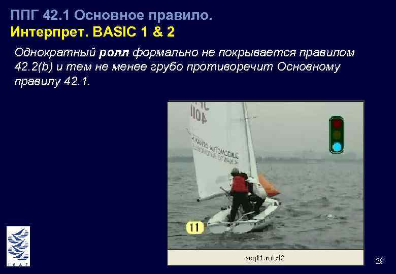 ППГ 42. 1 Основное правило. Интерпрет. BASIC 1 & 2 Однократный ролл формально не
