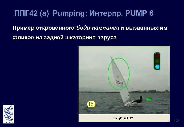 ППГ 42 (а) Pumping; Интерпр. PUMP 6 Пример откровенного боди пампинга и вызванных им