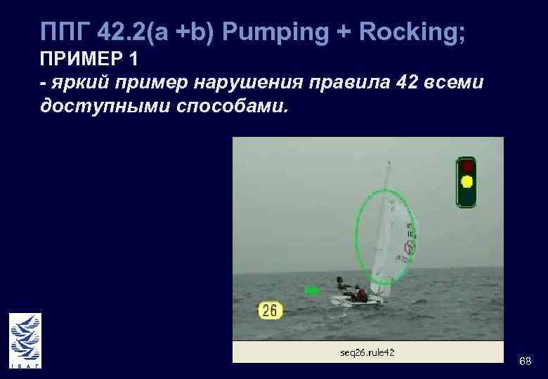 ППГ 42. 2(а +b) Pumping + Rocking; ПРИМЕР 1 - яркий пример нарушения правила