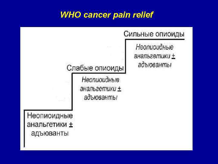 WHO сancer pain relief 