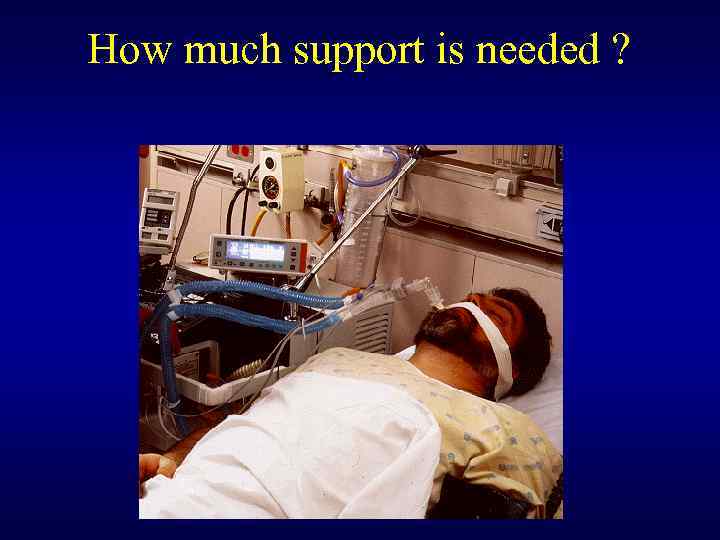 How much support is needed ? 