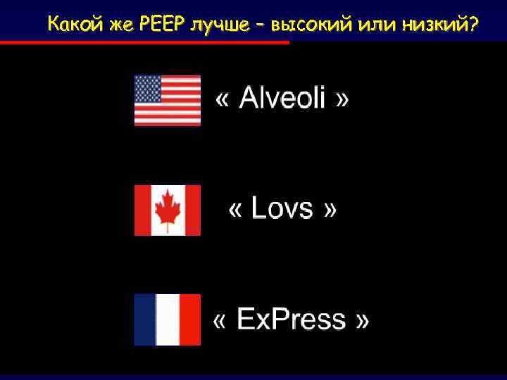 Какой же РЕЕР лучше – высокий или низкий? 