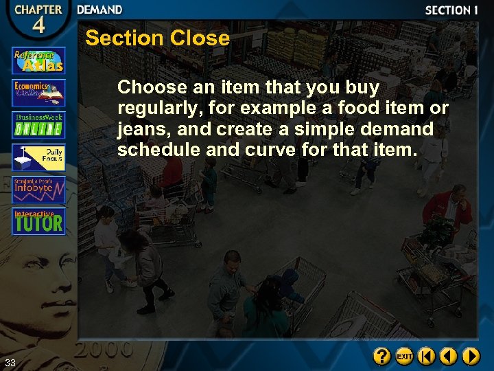Section Close Choose an item that you buy regularly, for example a food item