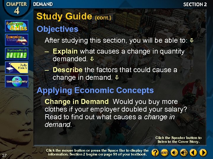 Study Guide (cont. ) Objectives After studying this section, you will be able to: