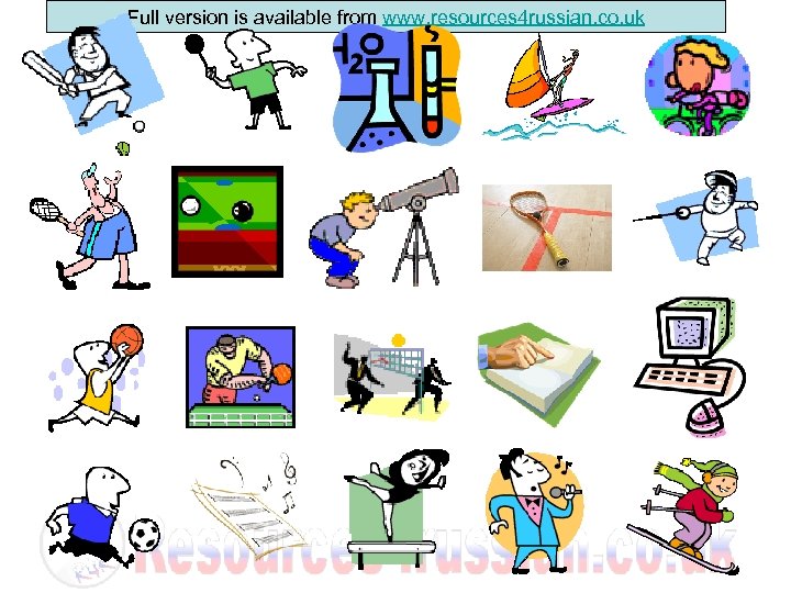 Full version is available from www. resources 4 russian. co. uk 