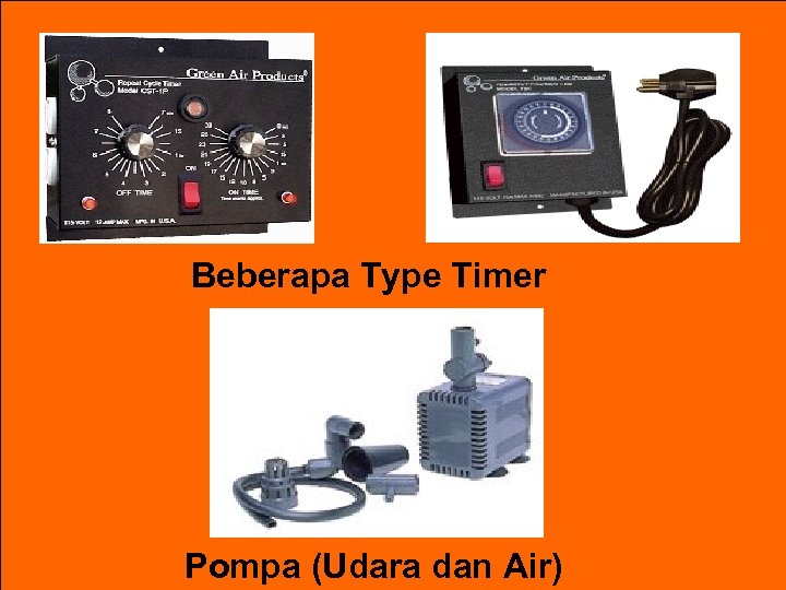 Beberapa Type Timer Pompa (Udara dan Air) 