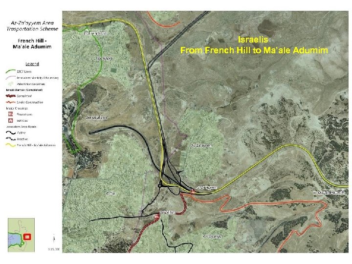 Israelis From French Hill to Ma’ale Adumim 