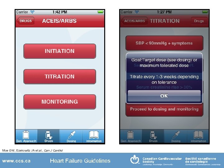 Moe GW, Ezekowitz JA et al. , Can J Cardiol www. ccs. ca Heart