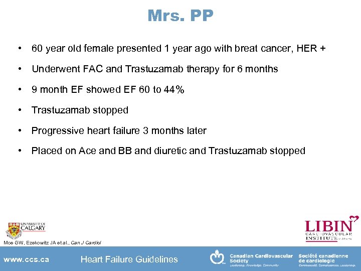 Mrs. PP • 60 year old female presented 1 year ago with breat cancer,